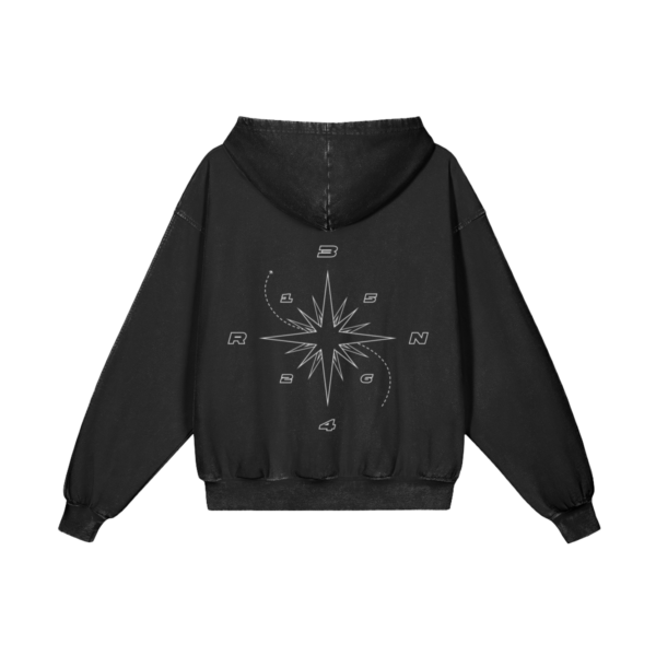 Compass Hoodie Faded