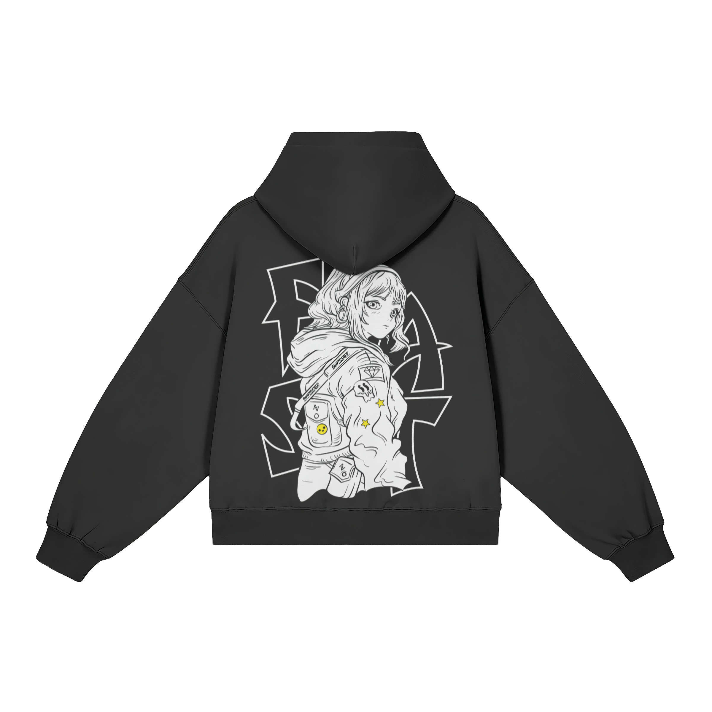 Fast Anime Hoodie Core – Bild 1