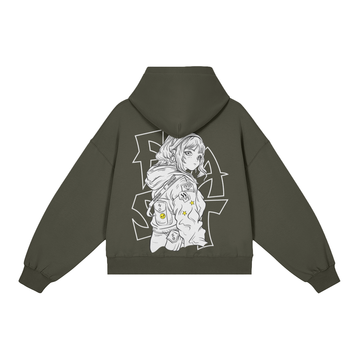 Fast Anime Hoodie Core – Bild 2